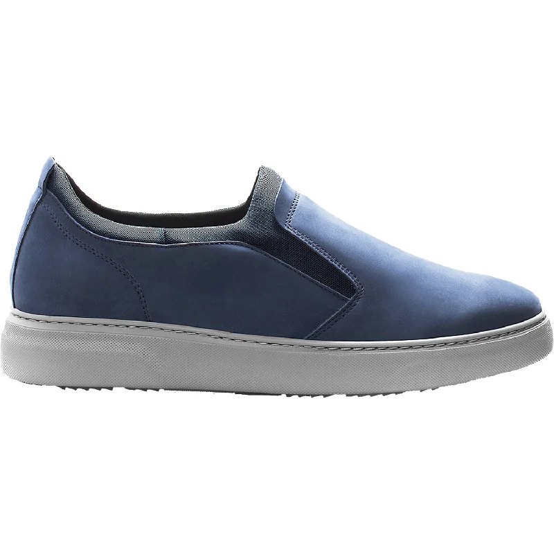Elegant Sneakers Men's Samuel Hubbard Flight Slip-On Navy Nubuck