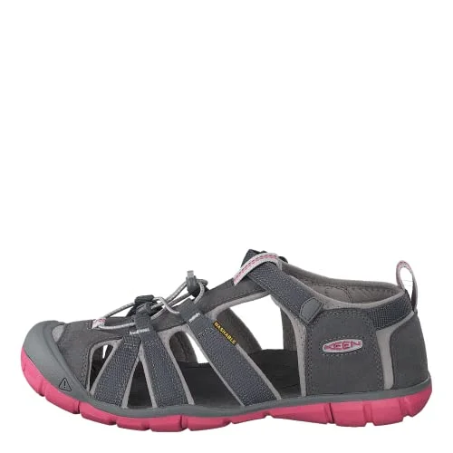 Elegant Sneakers KEEN, Unisex Kinder Seacamp 2 CNX Sandalen , Steel Grey Rapture Rose , 37 EU