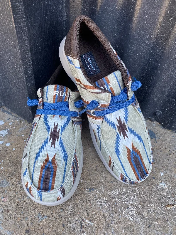 Flexible Casual Shoes Hilo Chimayo Aryo Tan