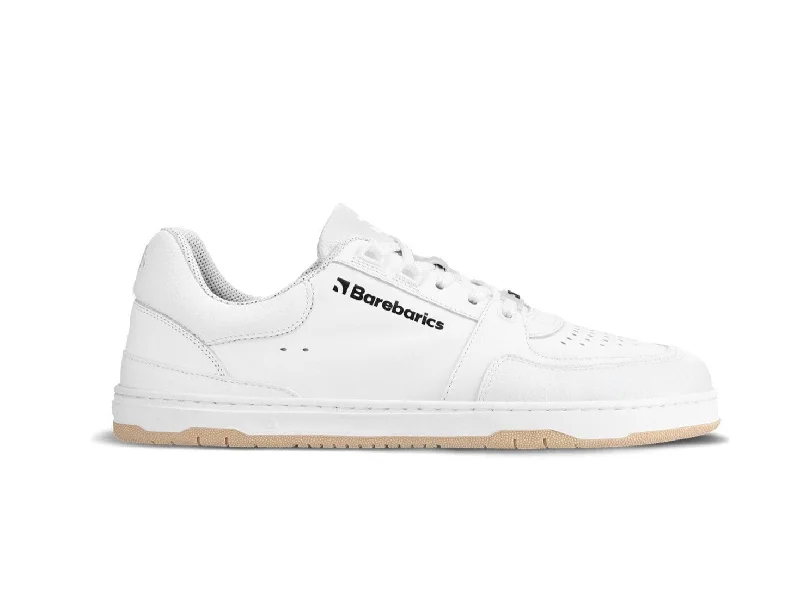 Modern Running Shoes Barefoot Sneakers Barebarics Wave - All White CLEARANCE