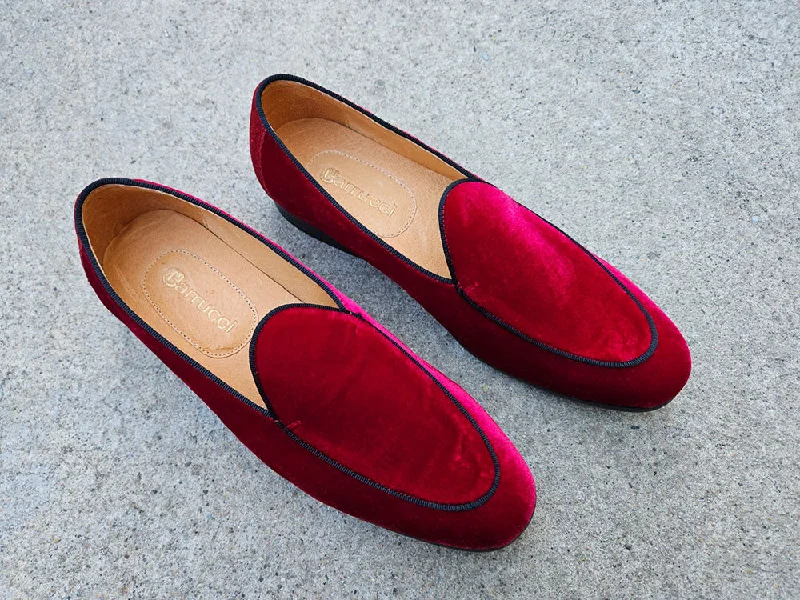 Memory Foam Sneakers Men's Velvet Prom Loafer
