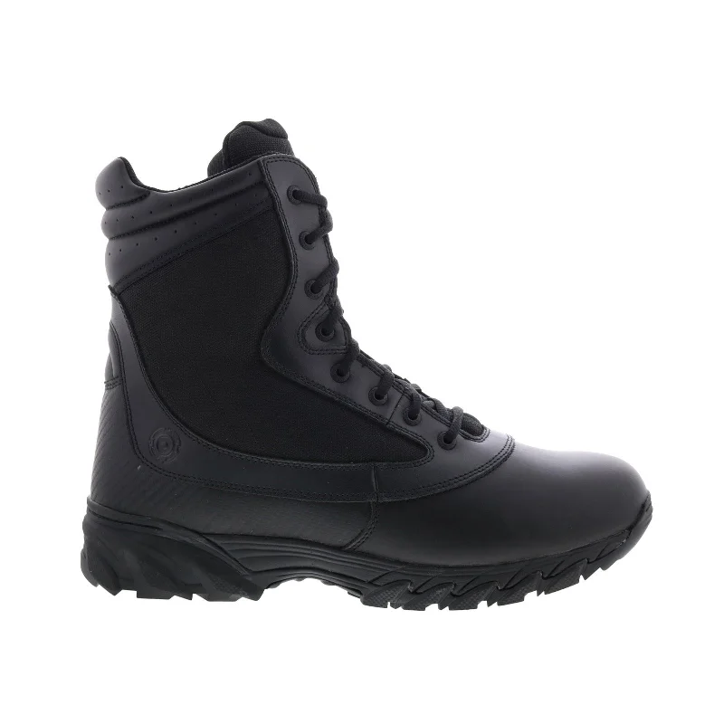 Lightweight Foam Shoes Original Swat Chase 9“ Side-Zip 131201 Mens Black Leather Tactical Boots
