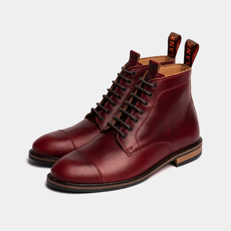 Anti-Slip Sneakers TASKER // VIRGINIA BURGUNDY