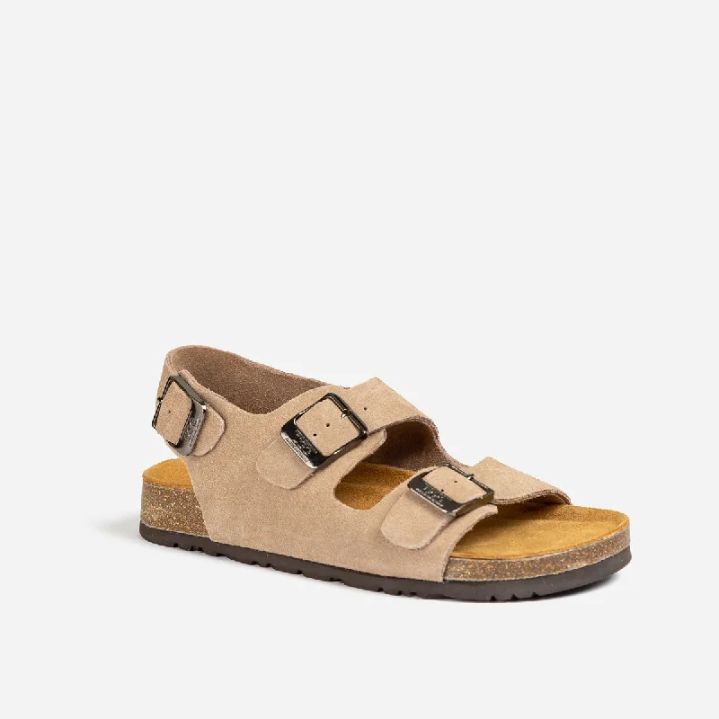 All-Weather Sneakers Ugg Aussie Victoria Suede Leather Unisex Slipper (Buckle Straps)