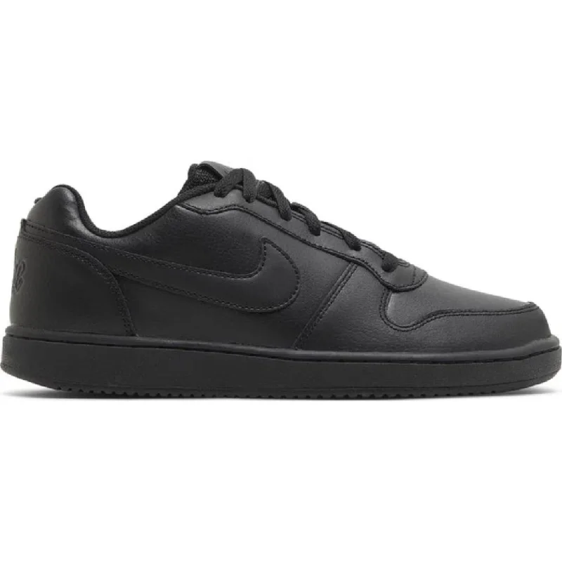 Ultra-Soft Sneakers Nike Ebernon Low AQ1775 003 Black/Black