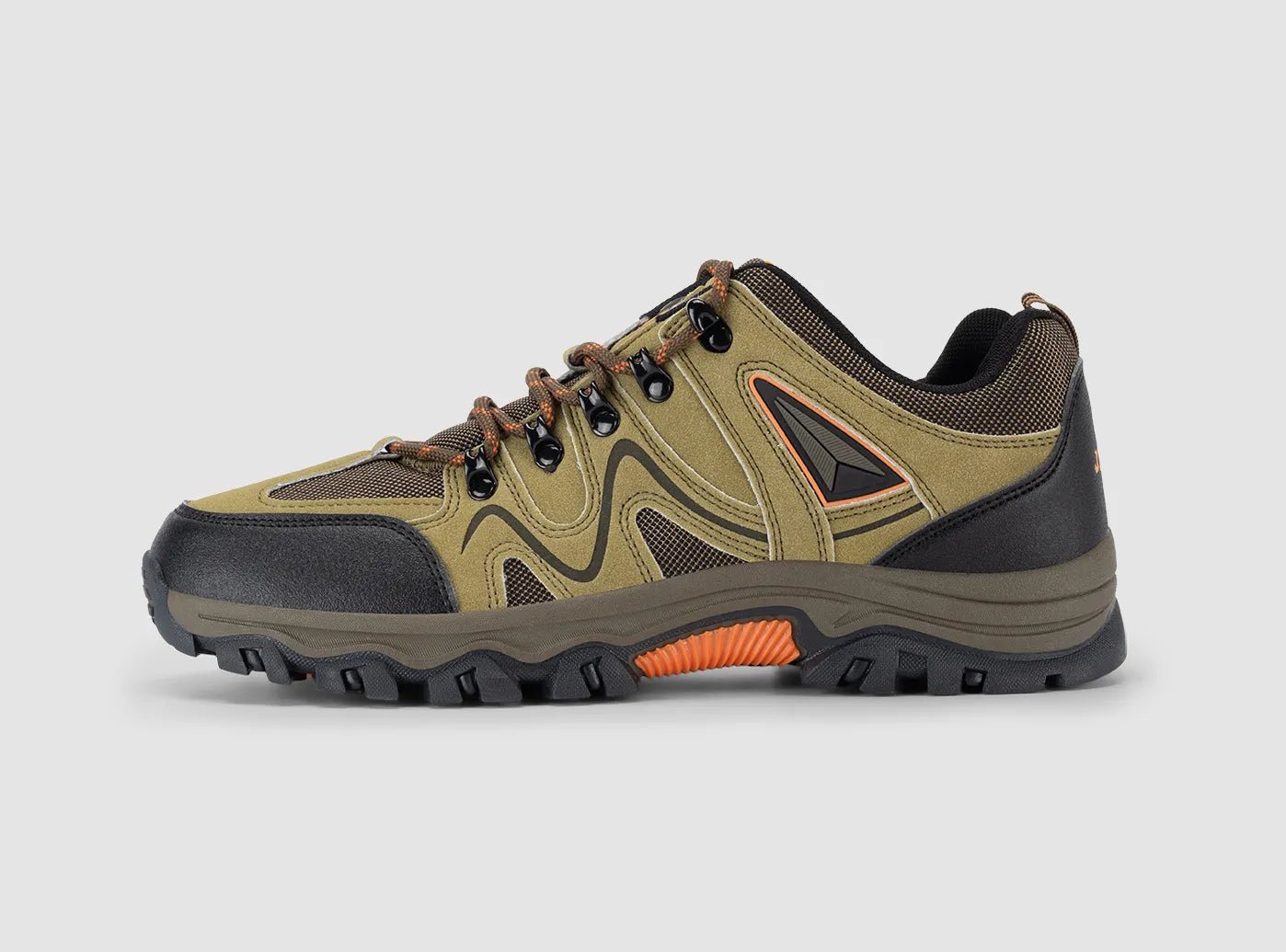 Soft Insole Sneakers FitVille Men's Low Top Hiking Shoes