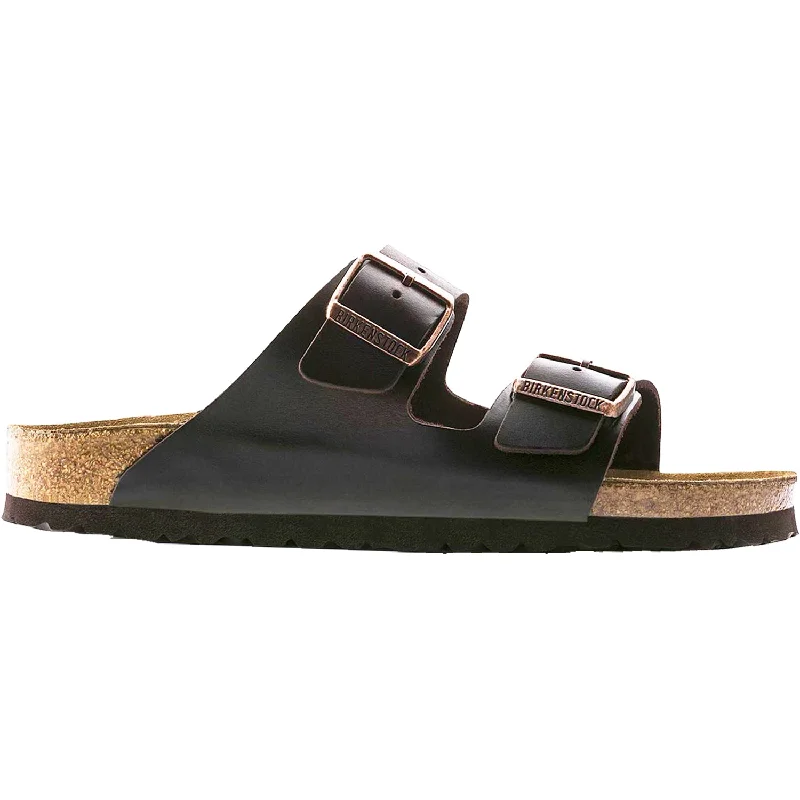 Relaxed Fit Sneakers Unisex Birkenstock Arizona Soft Footbed Brown Amalfi Leather