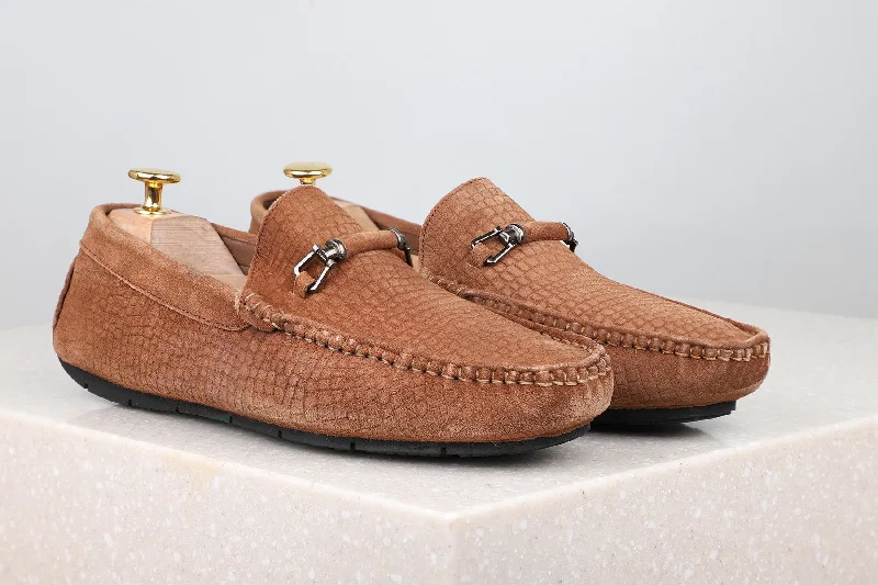 Lightweight Everyday Shoes Driving Shoes-Tan
