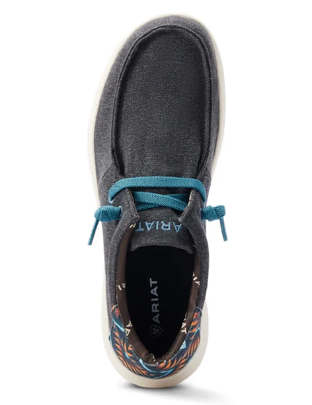 Soft Insole Sneakers Ariat Men’s Hilo Stretch Lace Blue Southwest