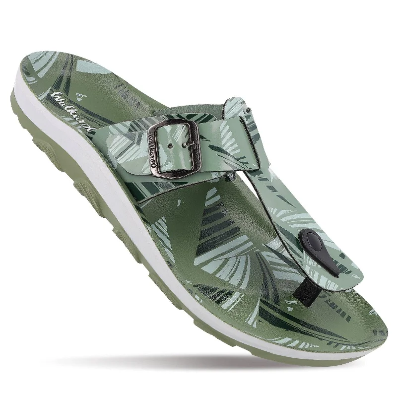 Sporty Slip-Ons Men's Daily Wear Sandals  - WE1346 Green