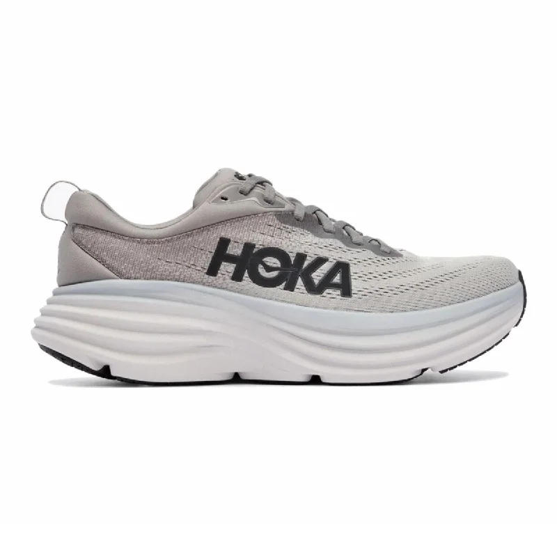 Lightweight Running Shoes Hoka One One Men's Bondi 8 Sharkskin/Mist
