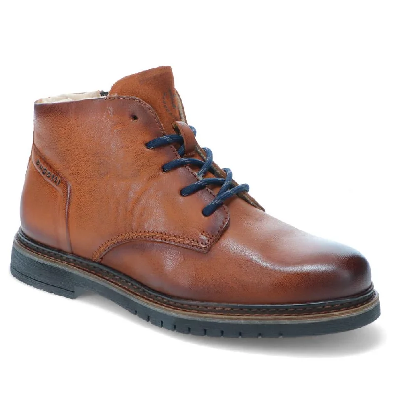 Plush Walking Shoes Leather Warm-Lined Boots - BUG40516 / 326 003