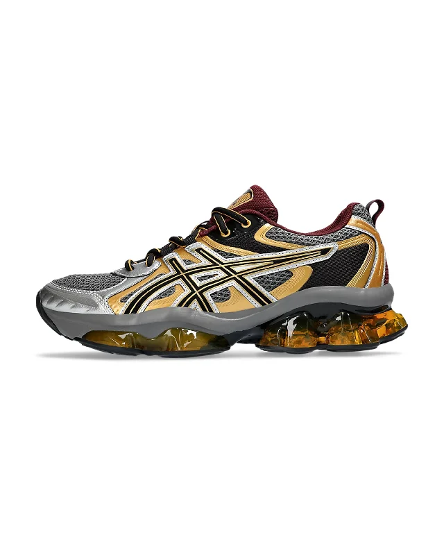Plush Cushion Shoes Gel-Quantum Kinetic - Carbon / Pure Gold