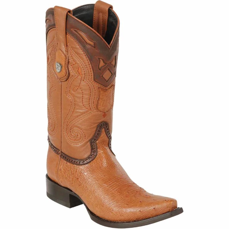 Orthopedic Footwear Honey Cowboy Ostrich Boots Snip Toe