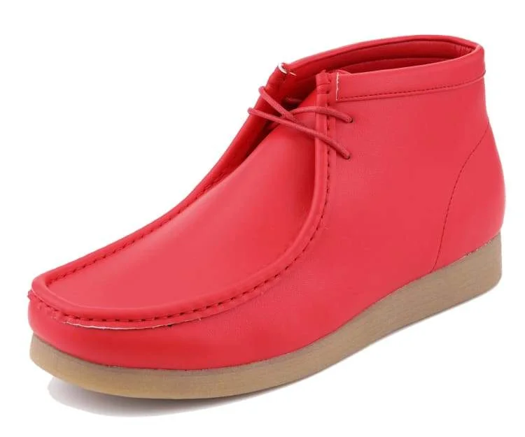 Elegant Casual Shoes Jason2 Red (Smooth)