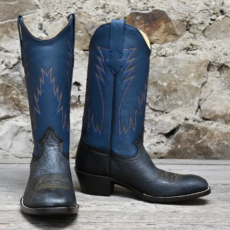 Cloud Cushion Sneakers Nutted Calf Tobacco Bison Boot on Custom "Cowboy" Last
