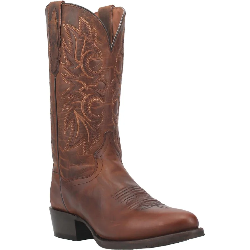 Urban Casual Sneakers Dan Post Mens Cottonwood Western Boots - Rust DP3388