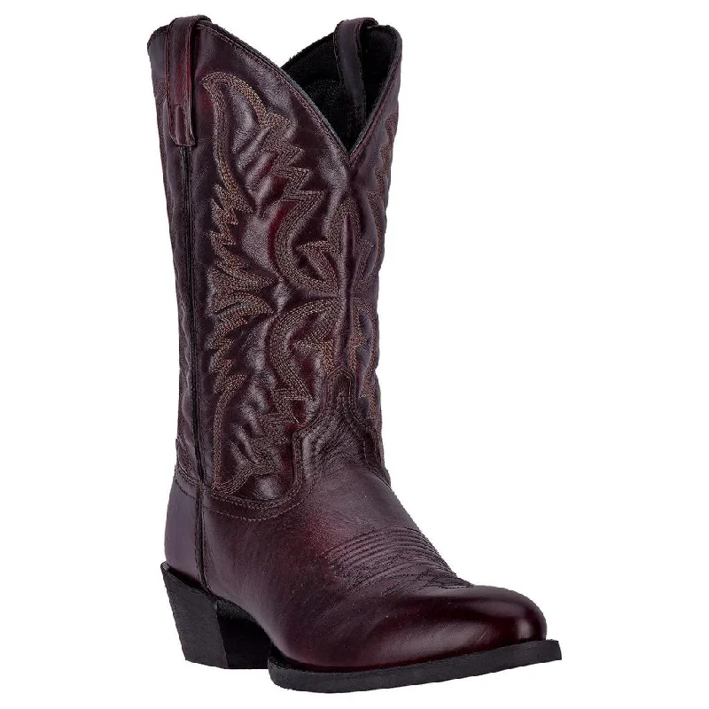 Street Running Shoes Laredo Mens Birchwood Black Cherry Western Boots 68458