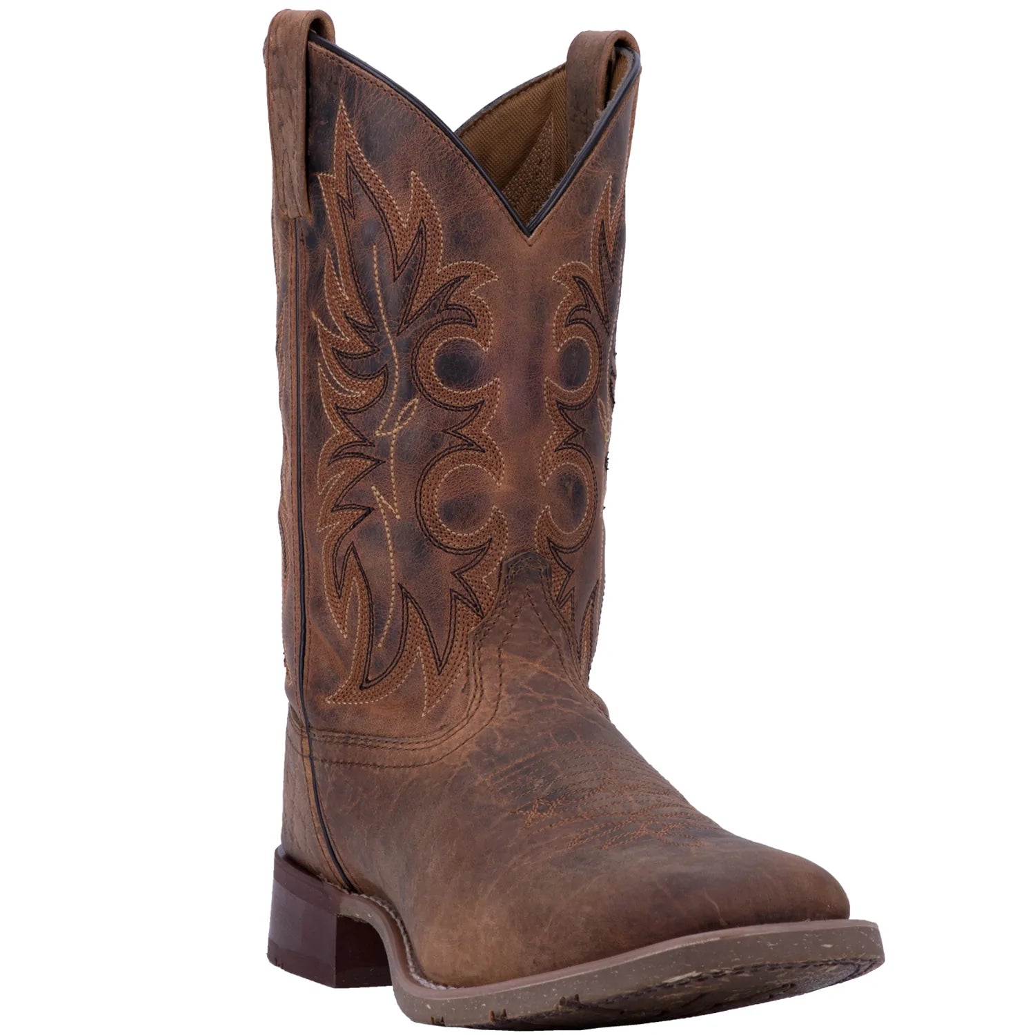 Stylish Sneakers Dan Post Mens Durant Leather Square Toe Western Boot    7835