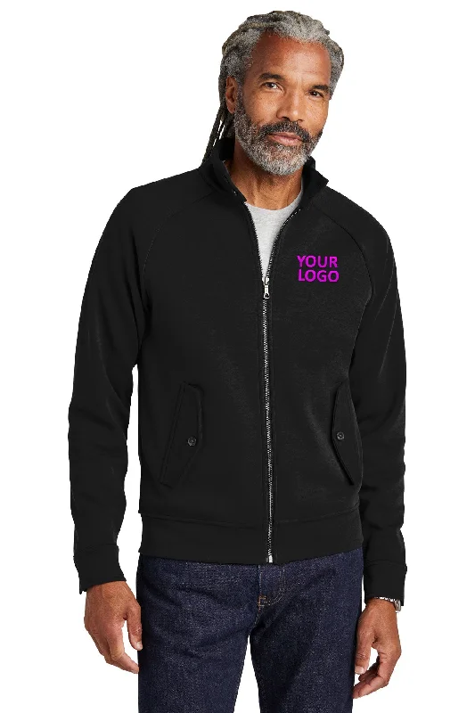 Brooks Brothers Double-Knit Full-Zip, Deep Black