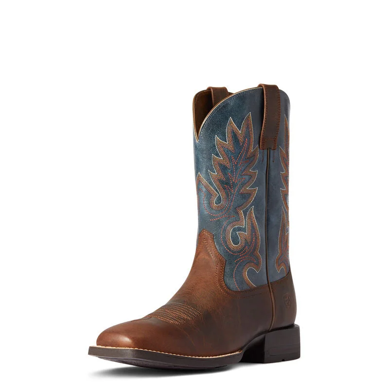 Fashionable Running Shoes Ariat Mens Layton Western Boot - Weathered Chestnut    10038448
