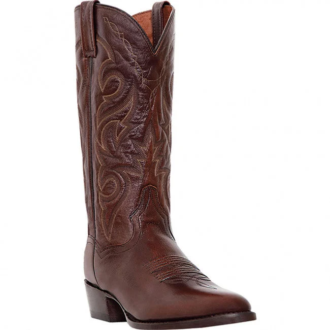Trendy Everyday Shoes Dan Post Mens Milwaukee Tan Mignon Corona Western Boots DP2111R