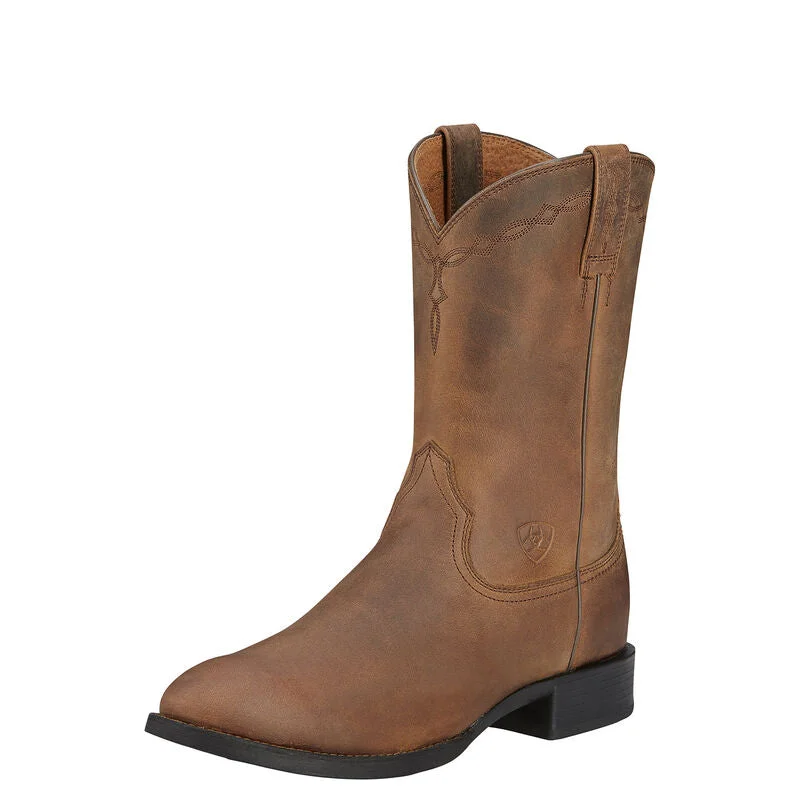 High-Quality Sneakers Ariat Mens Heritage Roper Western Boot/Brown   10002284