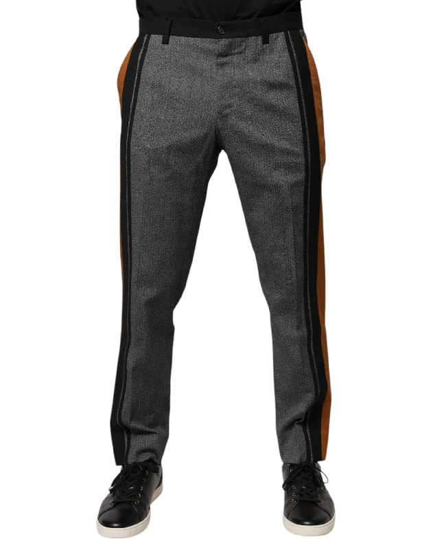 Dolce & Gabbana multi Cotton Tape Dress Formal Men's Pants