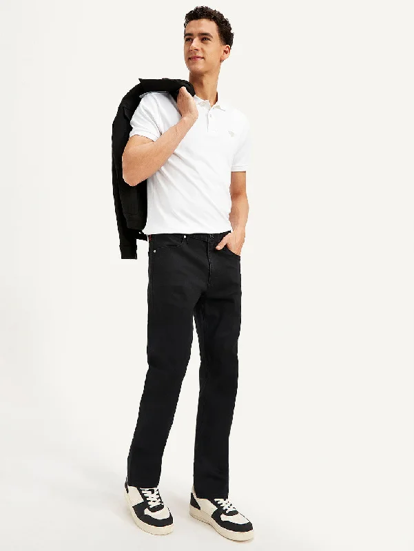 Men's 513 Slim Straight Fit Black Jeans