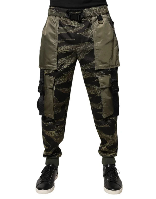 Dolce & Gabbana Cotton Jogger Cargo Men's Pants