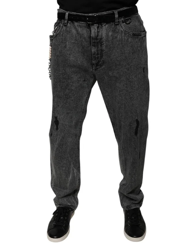 Dolce & Gabbana Cotton Skinny blue Men's Jeans