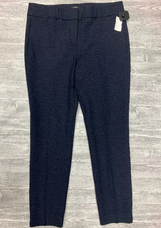 Pants Dress By Loft In Checkered Pattern, Size: 10