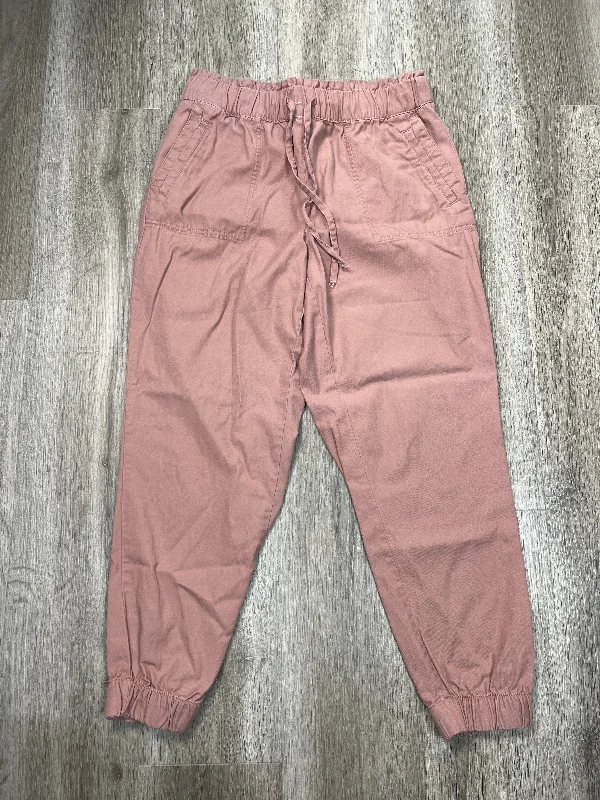 Pants Joggers By Loft In Mauve, Size: M
