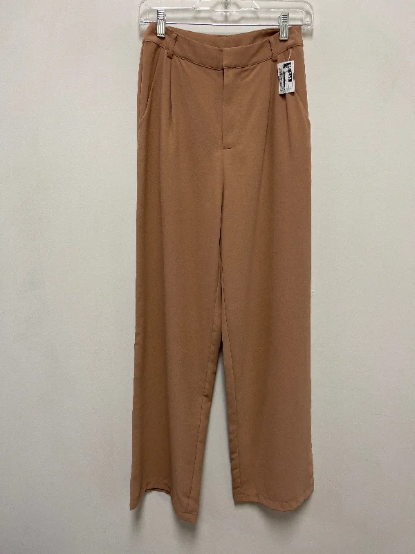 Pants Wide Leg By Entro In Brown, Size: 4