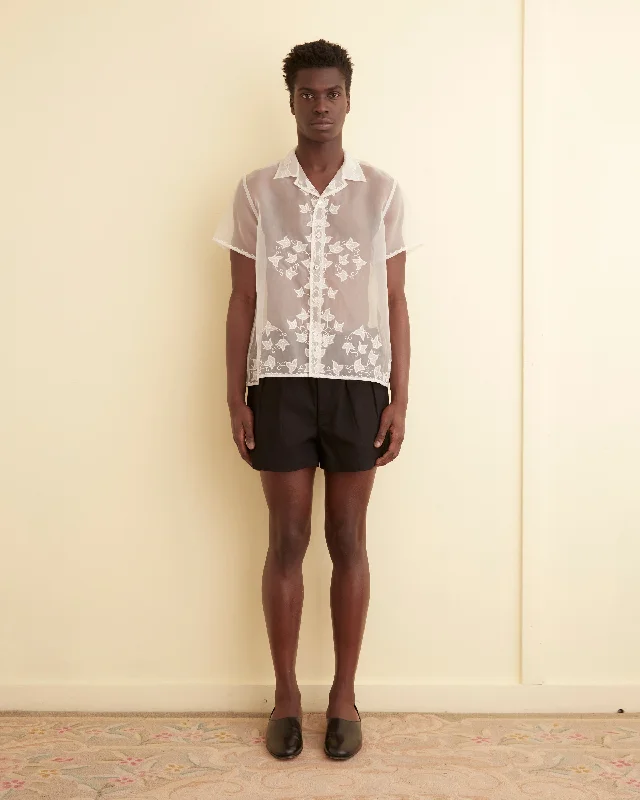 Ivy Appliqué Short Sleeve Shirt